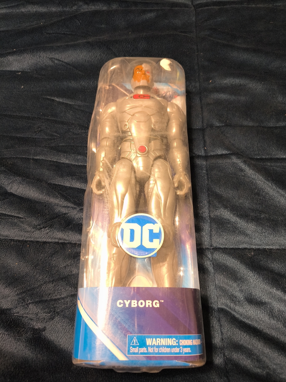 DC Cyborg Action Figure - Silver